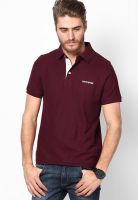 Converse Maroon Polo T-Shirts