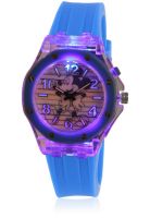 Disney Mickey Sa8524mky01 Blue Led Analog Watch