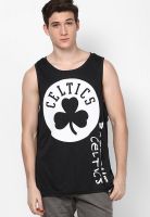 NBA Boston Celtics Black Round Neck T-Shirt
