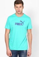 Puma Aqua Round Neck T-Shirts