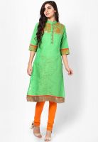 Shree Green Printed Kurta