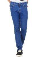 Yepme Solid Blue Regular Fit Jeans