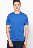 Reebok Navy Blue Round Neck T-Shirt