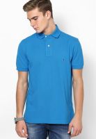 Tommy Hilfiger Methyl Blue-Pt Half Sleeve Polo T-Shirt