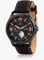 CITIZEN Ap4005-11E Black/Black Analog Watch