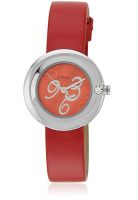 Olvin 1669 Sl04 Red/Red Analog Watch