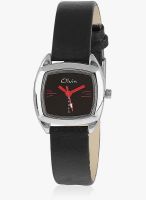 Olvin Quartz 1609 Sl03 Black Analog Watch