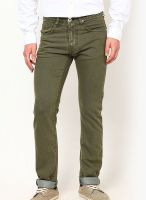 Pepe Jeans Green Skinny Fit Jeans (Vapour)