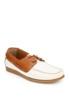 Ruosh White Boat Shoes