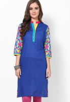 Shree Blue Printed Kurta