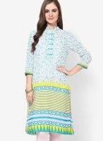 Shree Blue Printed Kurta