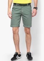 WYM Solid Olive Shorts