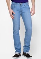Yepme Light Blue Solid Slim Fit Jeans
