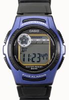 Casio Youth Digital W-213-2Avdf (D066) Black/Light Blue Digital Watch