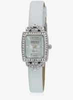 Exotica Fashion White Metal Analog Watch