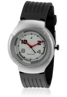 Fastrack Ne748Pp01-D880 Black/Off White Analog Watch