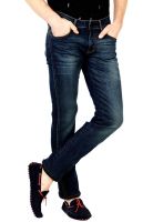 Basics Solid Blue Slim Fit Jeans