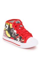 Disney Mickey Mouse Red Sneakers