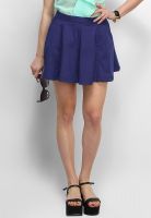 Faballey Blue A-Line Skirt