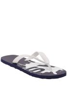 Gas Splash White Flip Flops