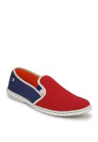 Incult Red Loafers