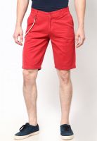 Monteil & Munero Solid Red Shorts