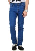 Yepme Solid Light Blue Regular Fit Jeans