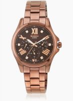 Casio Sheen She-3806Br-5Audr (Sx152) Brown/Brown Analog Watch