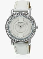 Exotica Fashion White Metal Analog Watch