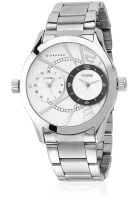 Giordano Giordano Metal Multi dial White- P6867 Silver / White Analog Watch