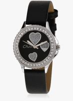 Olvin 16123 Sl03 Black/Black Analog Watch