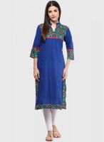 Shree Blue Printed Kurta