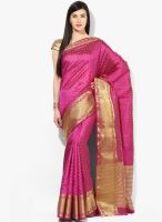 Urban Vastra Magenta Embellished Saree