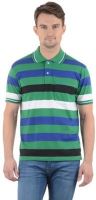 Norwood Striped Men's Polo Neck Multicolor T-Shirt