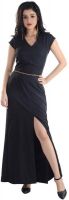 Veakupia Women's Maxi Black Dress