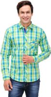Finder Zone Men's Checkered Casual Multicolor Shirt