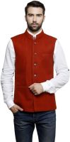 Tatkim Sleeveless Solid Men's Jacket