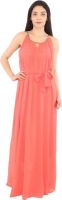 Tenn Women's High Low Pink Dress