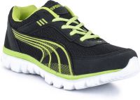 Foot n Style Fs533 Running Shoes(Black, Green)