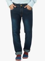 High Star Blue Mid Rise Slim Fit Jeans