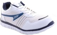 Porcupine Laced Running Shoes(White)