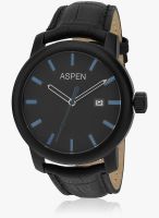 Aspen Black Analog Watch