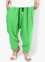 Avishi Cotton Light Green Patiala With Pockets