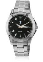 Dvine Dd3085 Silver/Black Analog Watch