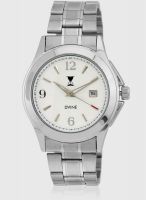 Dvine Dd3087-Wt01 Silver/White Analog Watch