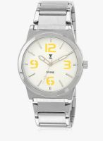 Dvine Ds 2114 Yl01 Silver/White Analog Watch