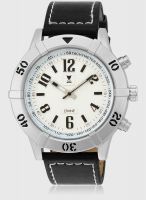 Dvine Sd7033-Wt01 Black/White Analog Watch