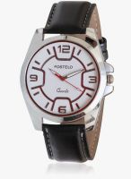 FOSTELO White Metal Analog Watch