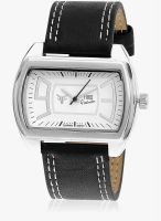 Figo GL-006WH Black/White Analog Watch