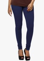 Go Colors Blue Solid Churidar